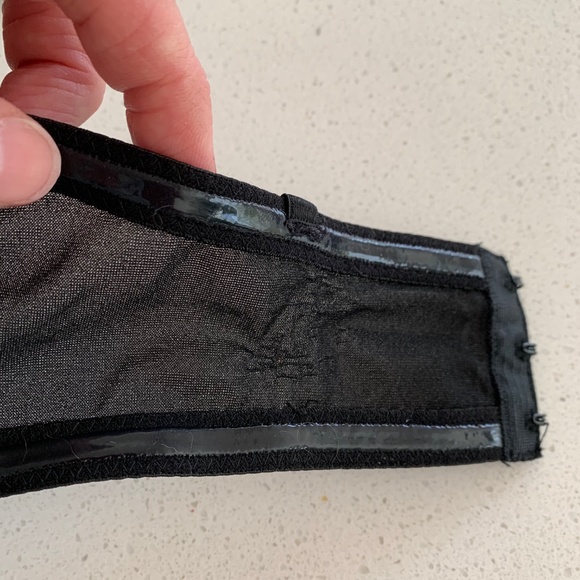 Silk & Satin Black Balconette Strapless Bra 36B - Picture 3 of 4